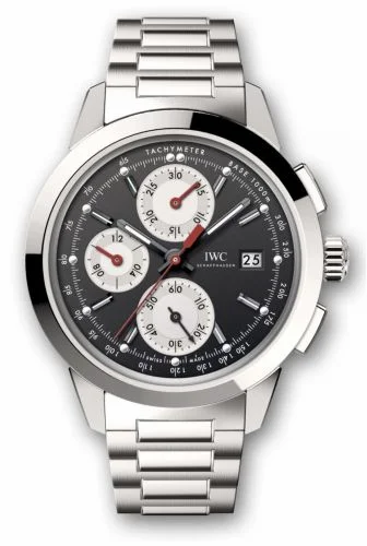 IWC Ingenieur Chronograph Custom Stainless Steel / Black-Silver-Red / Rubber IW3808-CC (IW3808CC)